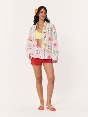 Sun & The Sea Printed Linen Shirt